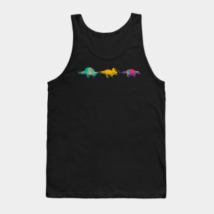 Herbivore Dinosaur Watercolor Tank Top